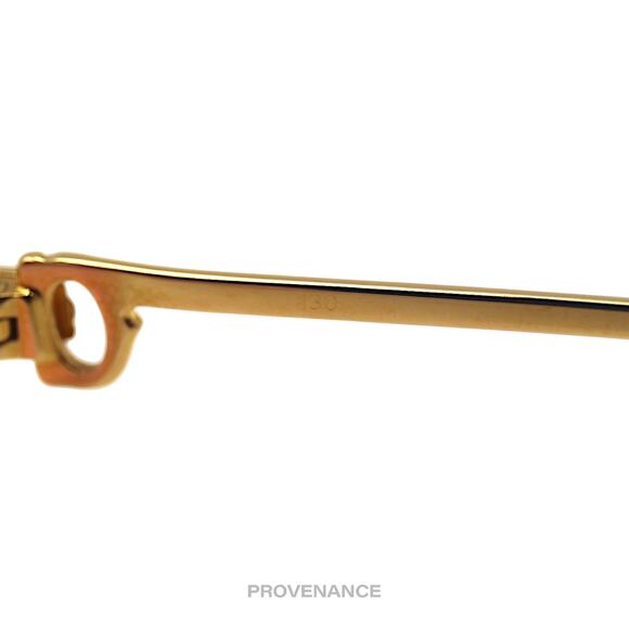 🔴 Cartier Romance Louis (Drake) Sunglasses - Gold Pink 54 - Picture 10 of 12